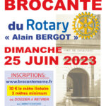 2023 Brocante Alain Bergot du Rotary-Club